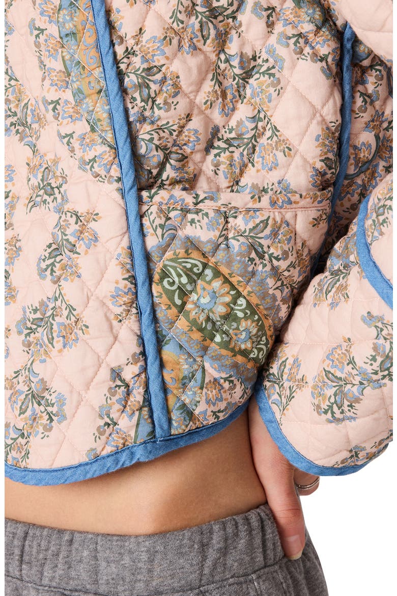 Adalynn Quilted Cotton Jacket, Alternate, color, PEARL BLUSH
