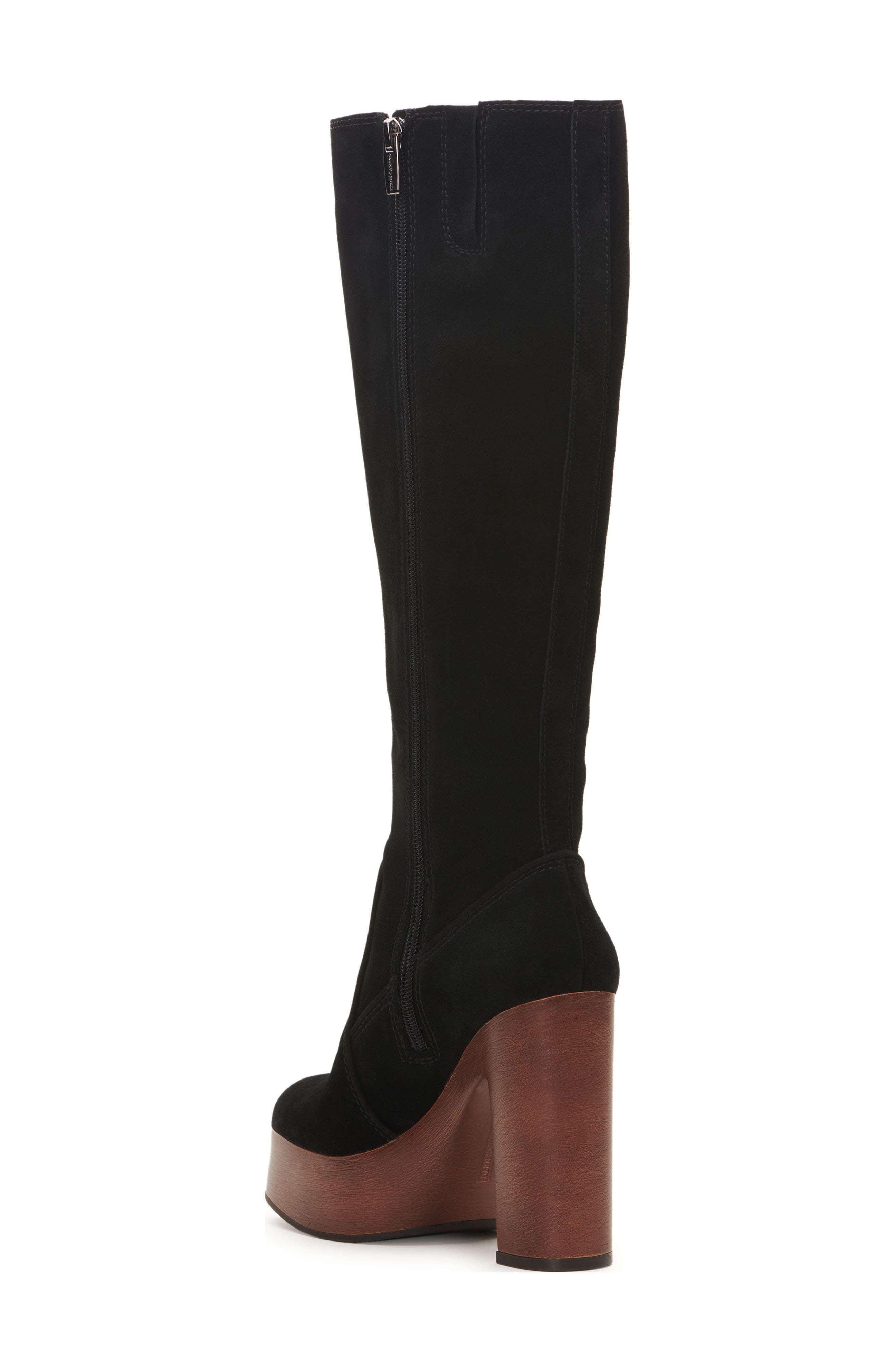 Vince Camuto Illishal Knee High Platform Boot, Alternate, color, 