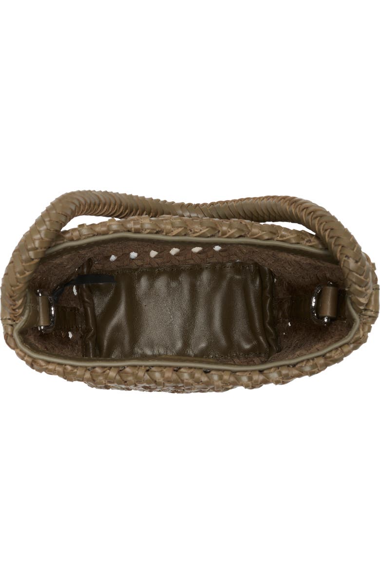 Madewell The Handwoven Cane Mini Bag, Alternate, color, Pressed Sage