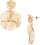 Nordstrom Pansy Drop Earrings