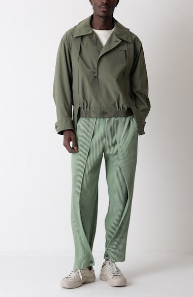 Homme Plissé Issey Miyake Bottoms 1 Pleated Straight Leg