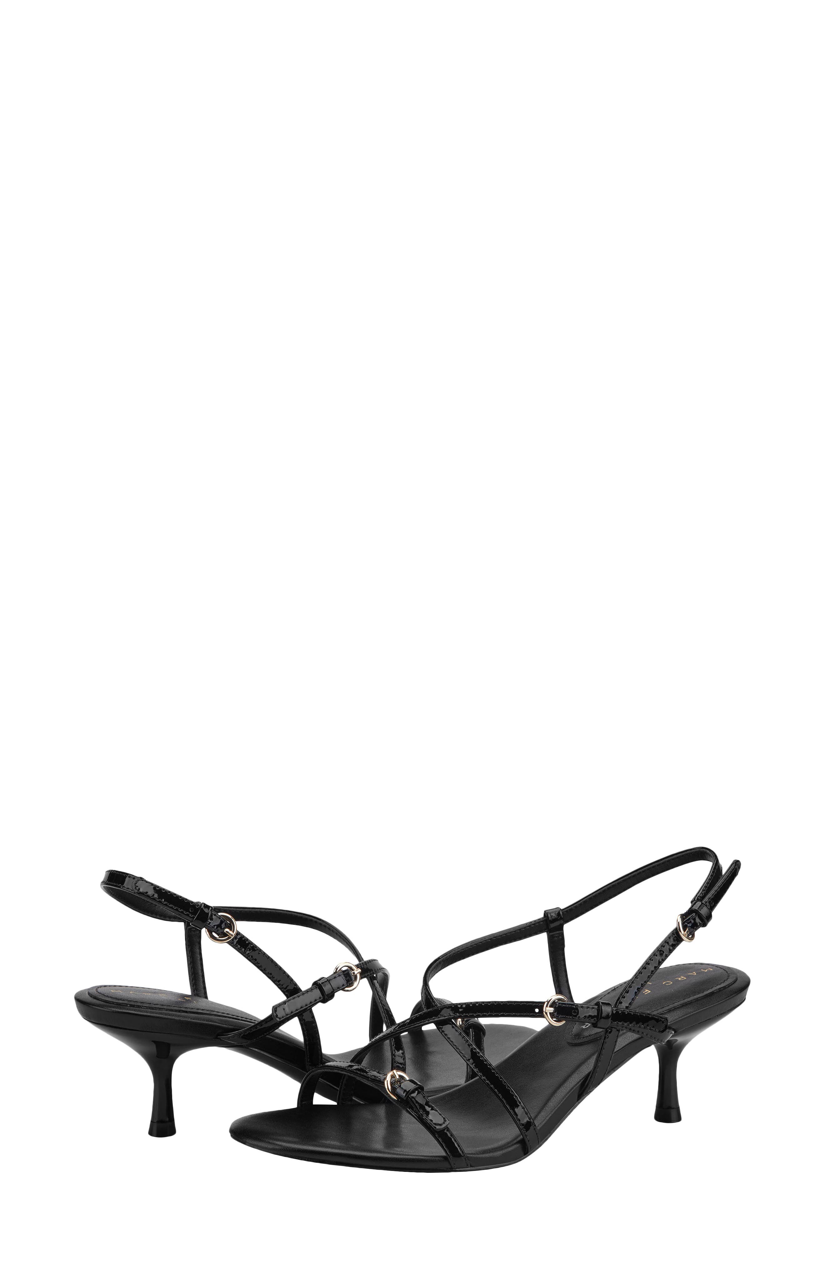 Marc Fisher LTD Nylah Slingback Sandal, Alternate, color, Black
