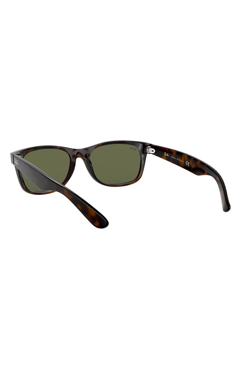 Ray-Ban Wayfarer 58mm Rectangular Sunglasses, Alternate, color, Tortoise/ Crystal Green
