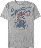 NINTENDO Men's Nintendo Super Mario Bros 85  Graphic T-Shirt