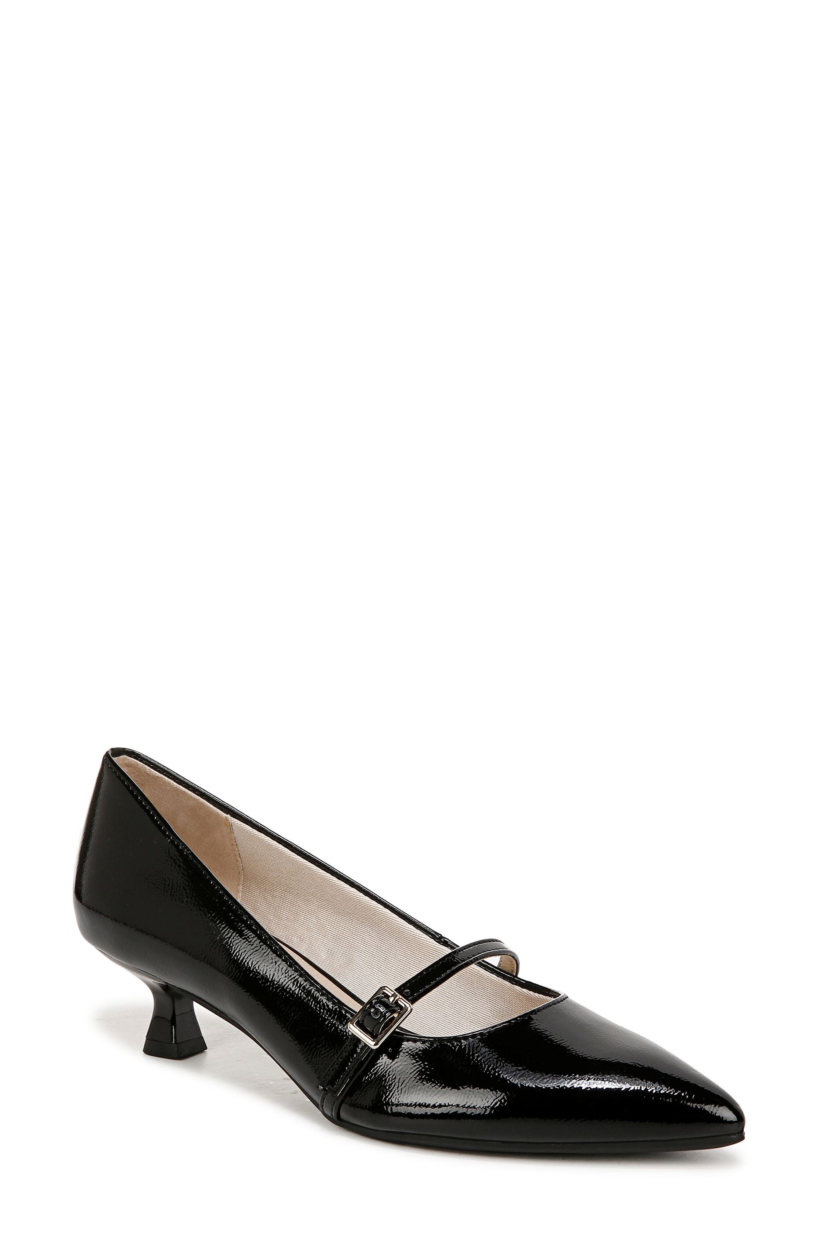 LifeStride Madelyn Mary Jane Pointed Toe Kitten Heel Pump