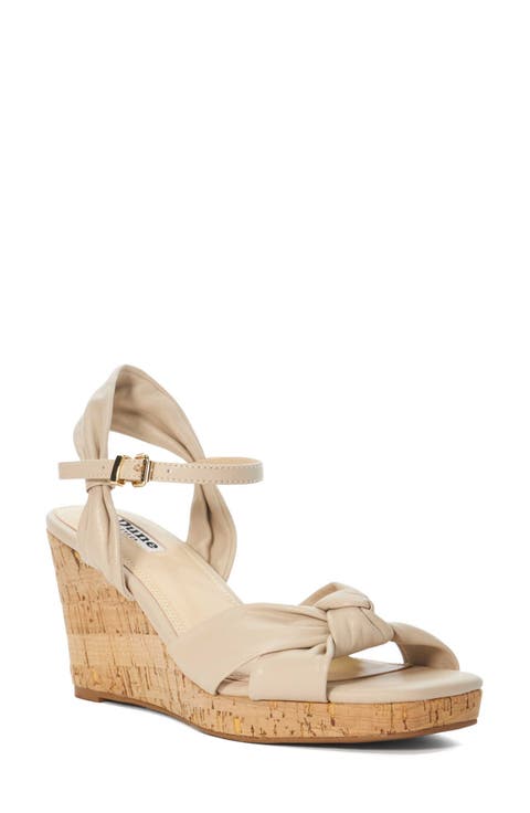 Kaino Ankle Strap Platform Wedge Sandal (Women)