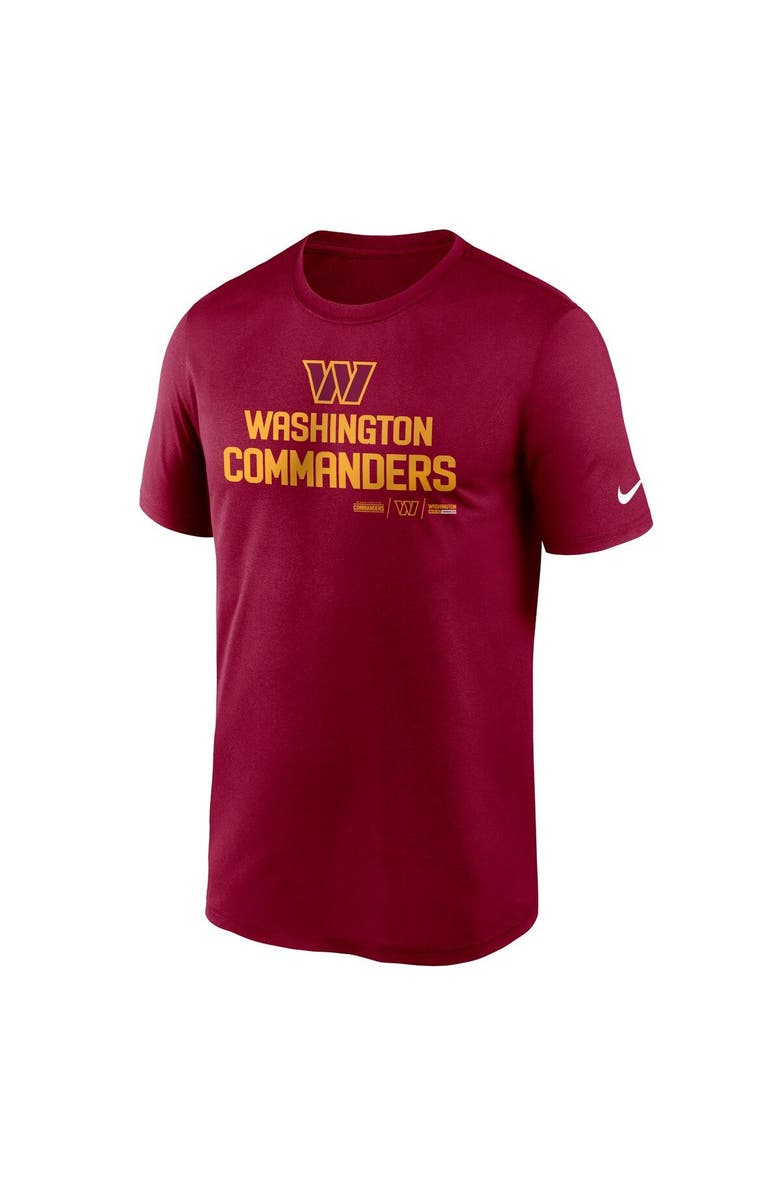 Nike Men's Nike Burgundy Washington Commanders Legend Community Performance T-Shirt, Alternate, color, Burgundy