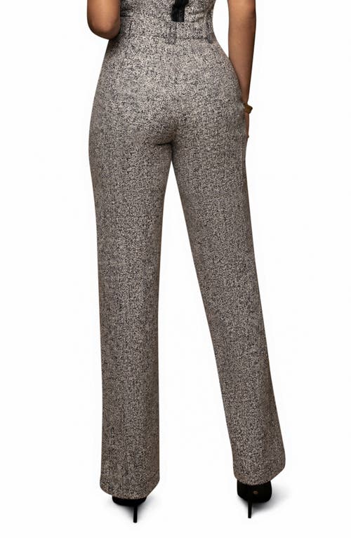 Jluxlabel Stay Sharp Tweed Pants In Gray