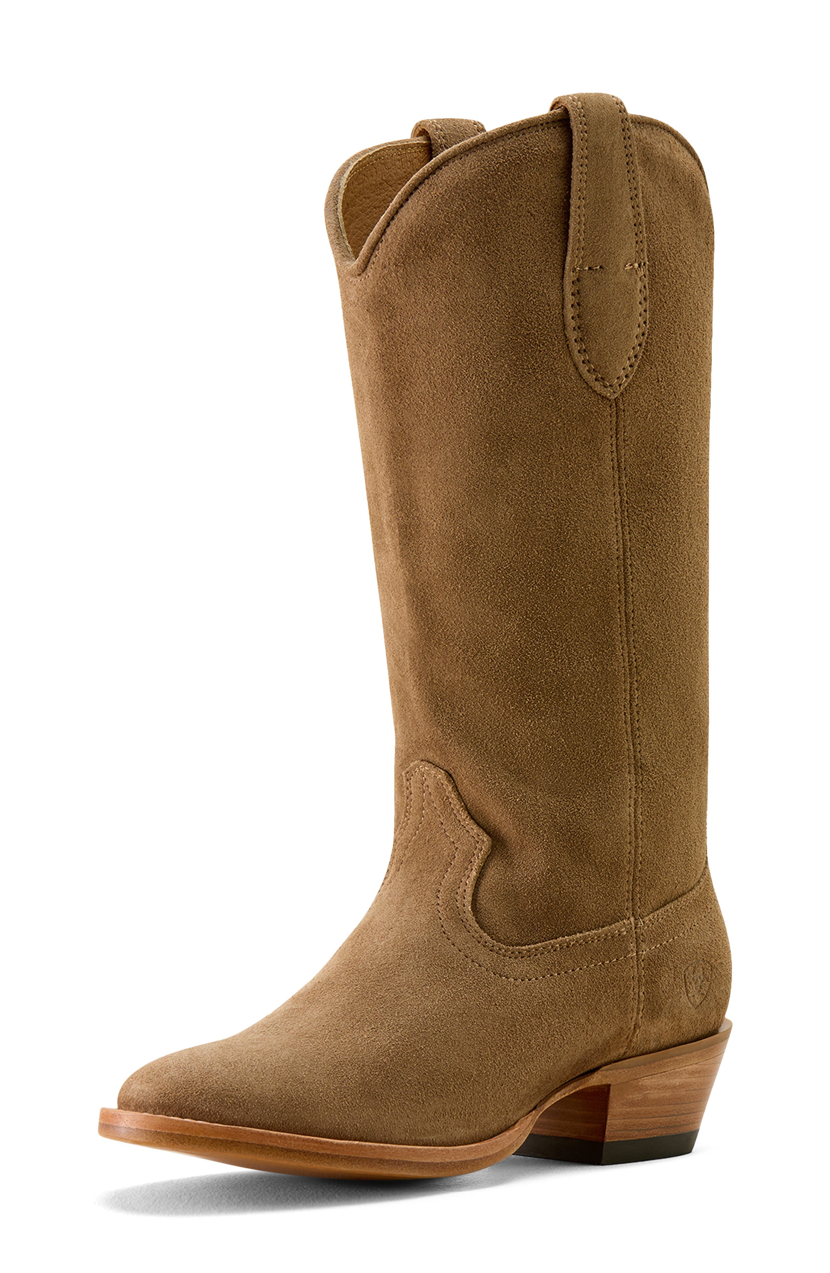 Ariat Marysville R Toe Western Boot, Alternate, color, Brown