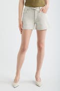 FRAME The Off Duty Drawstring Cotton & Linen Shorts