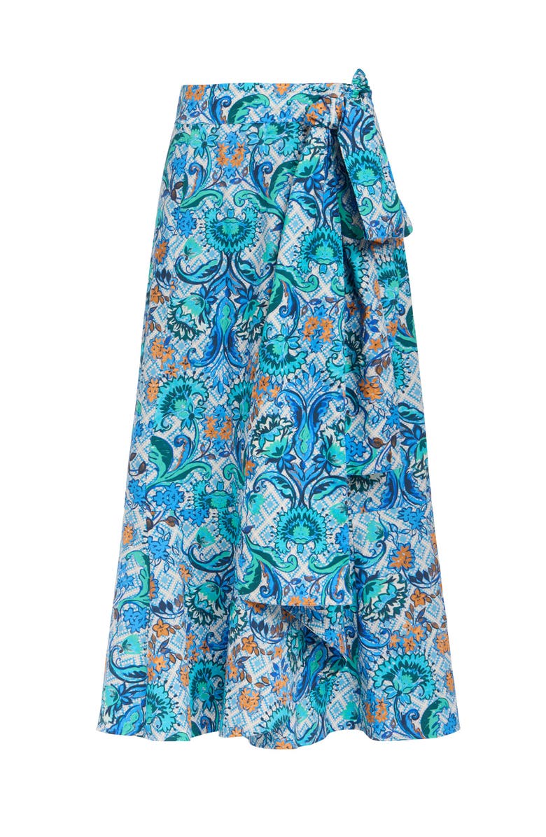 Marie Oliver Estine Wrap Skirt, Main, color, Chateau