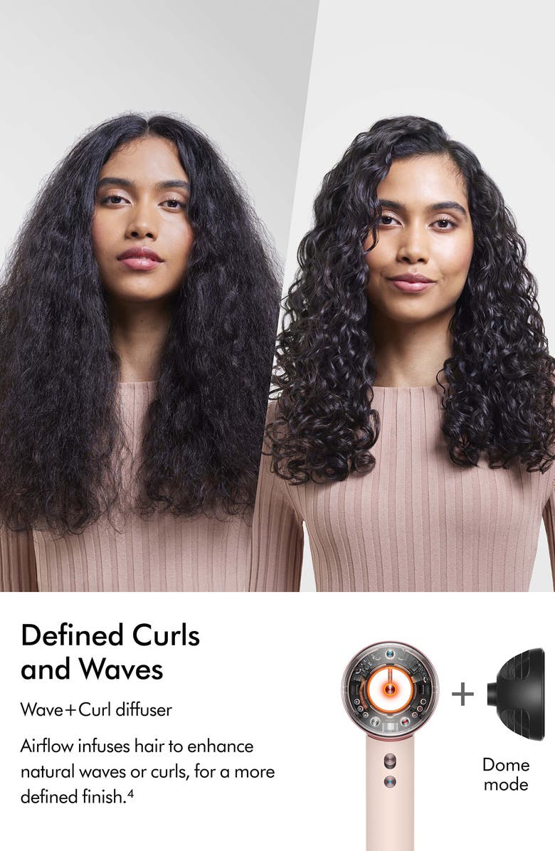 Dyson Limited Edition Supersonic Nural<sup>™</sup> Hair Dryer in Jasper Plum, Alternate, color,