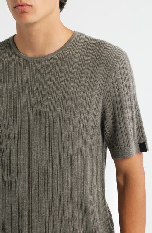 Rag & Bone Crawford Wool & Cashmere Sweater T-shirt In Brown