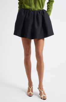 Gathered Draped Skirt