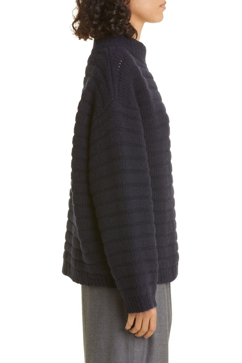 Calto Wool Blend Sweater, Alternate, color, NAVY
