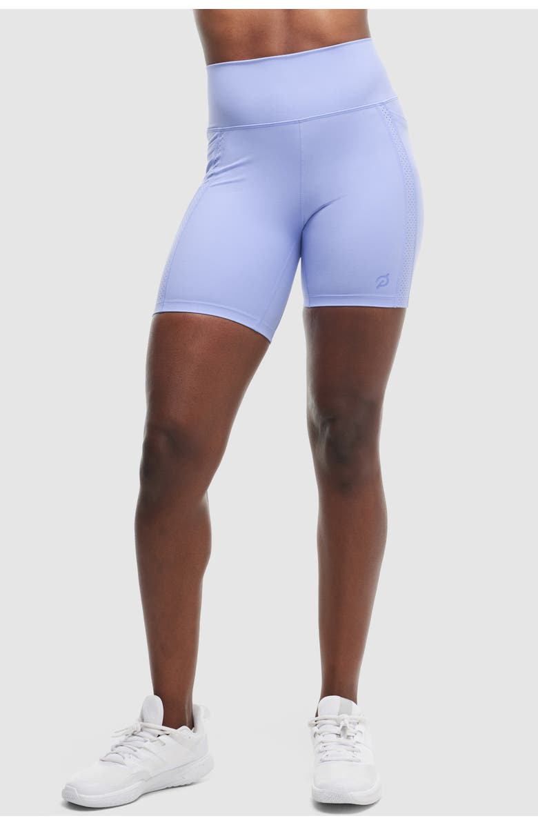 Peloton Cadent 7" Laser Perforated Bike Short, Main, color, Ice Blue