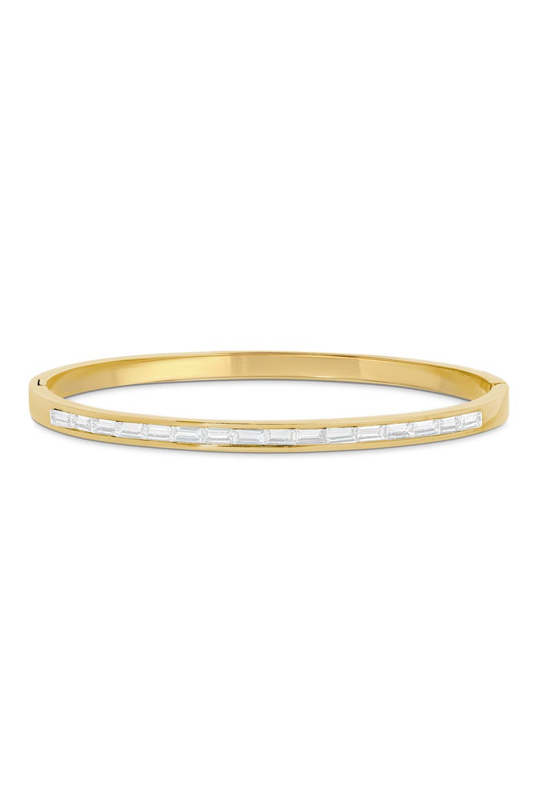 Padme Set of 4 Assorted CZ Bangle Bracelets, Alternate, color, GOLD