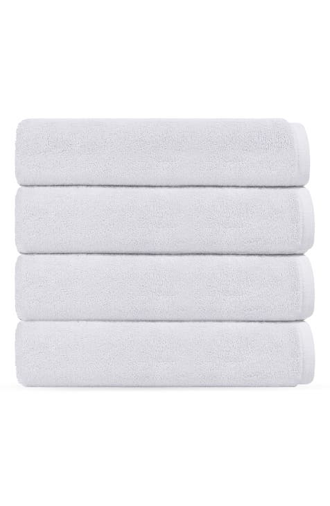 Puresoft 4-Piece Turkish Cotton Hand Towels