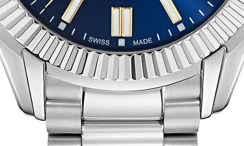 Versace Apodis Gmt Bracelet Watch, 41mm In Metallic