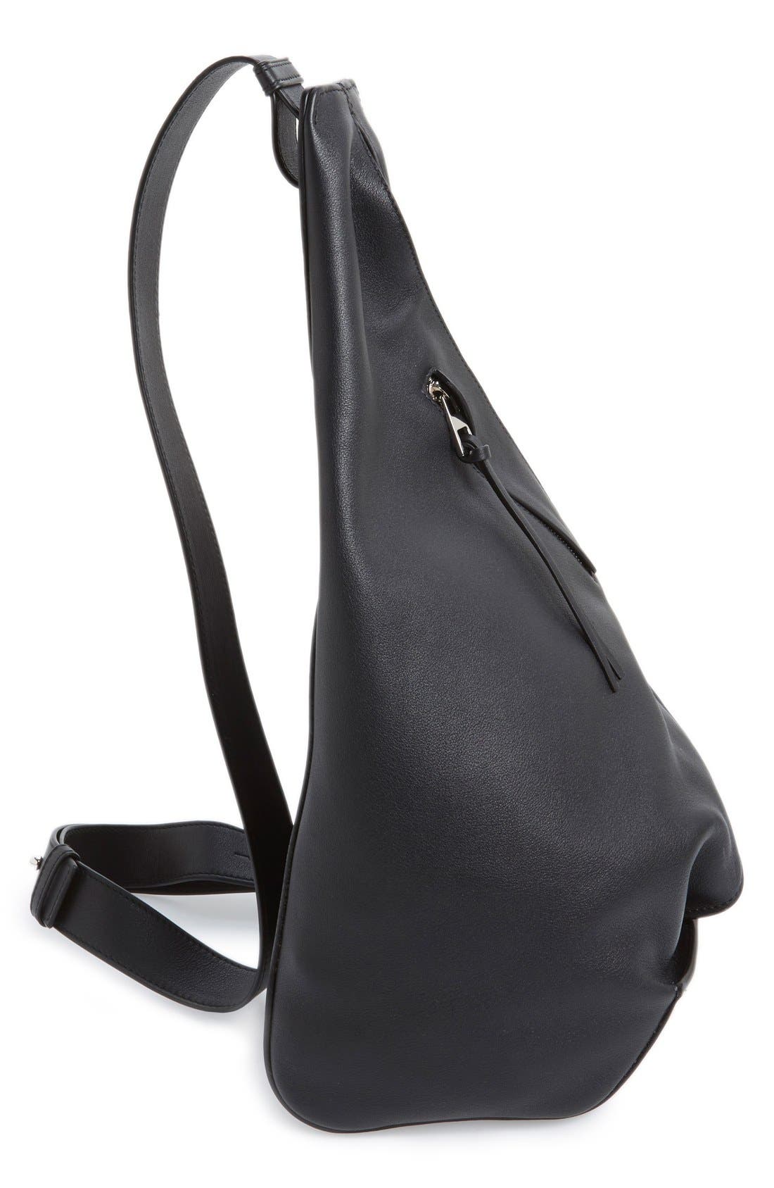 Loewe 'Small Anton' Calfskin Leather Sling Bag, Alternate, color, 