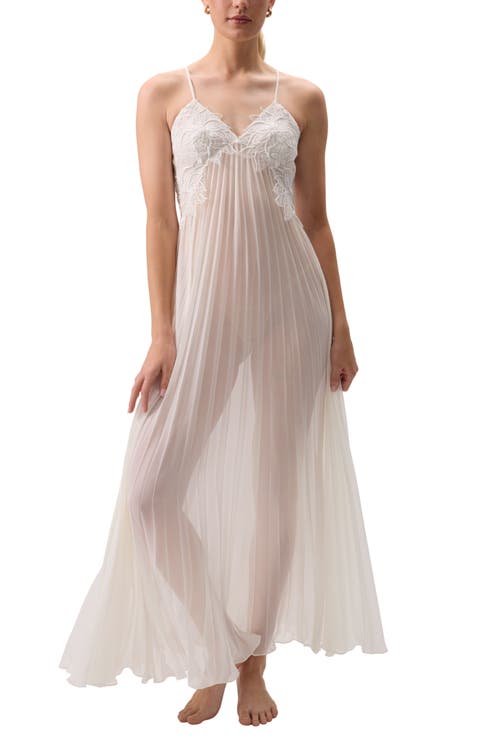 Delight Embroidered Bodice Nightgown
