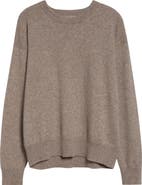 Johnstons of Elgin Boyce Brushed Cashmere & Silk Crewneck Sweater