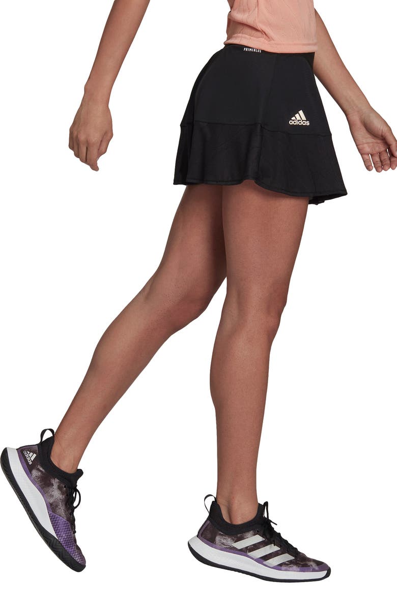 adidas Primeblue Aeroknit Match Tennis Skirt, Alternate, color, 