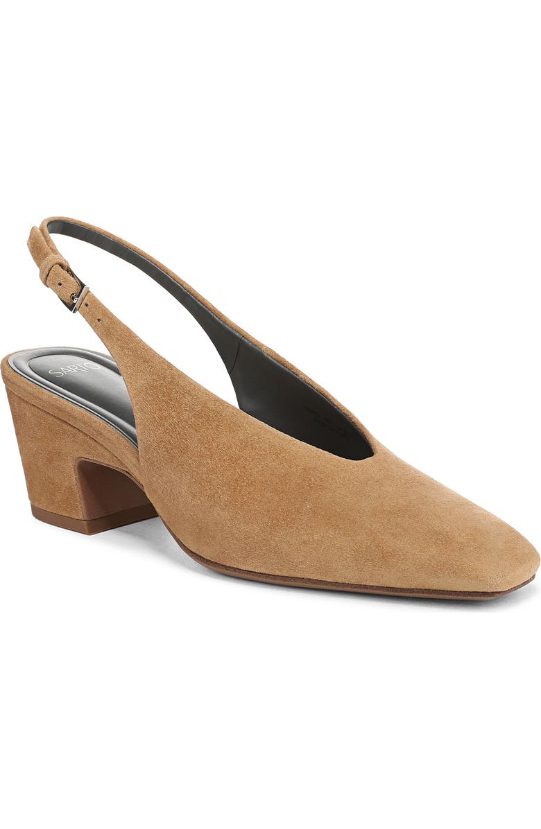 SARTO by Franco Sarto Sutton Slingback Pump, Main, color, Warm Camel
