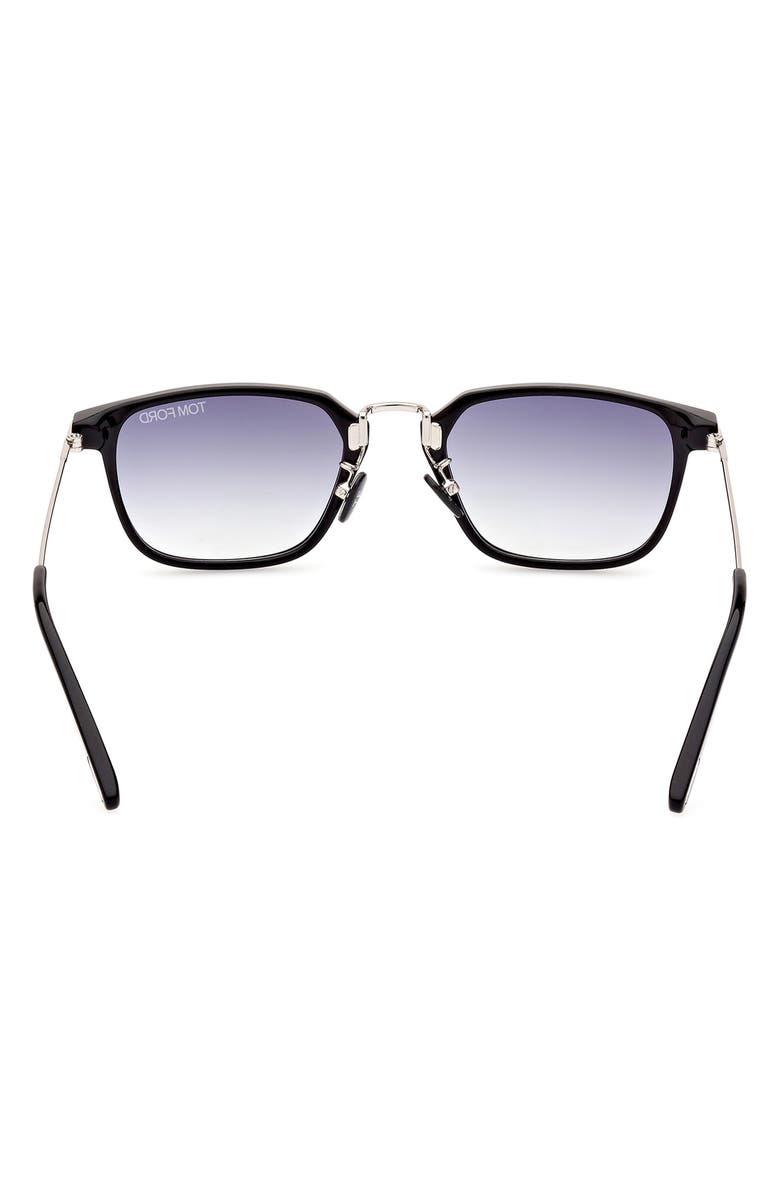 TOM FORD 52mm Rectangular Sunglasses, Alternate, color,