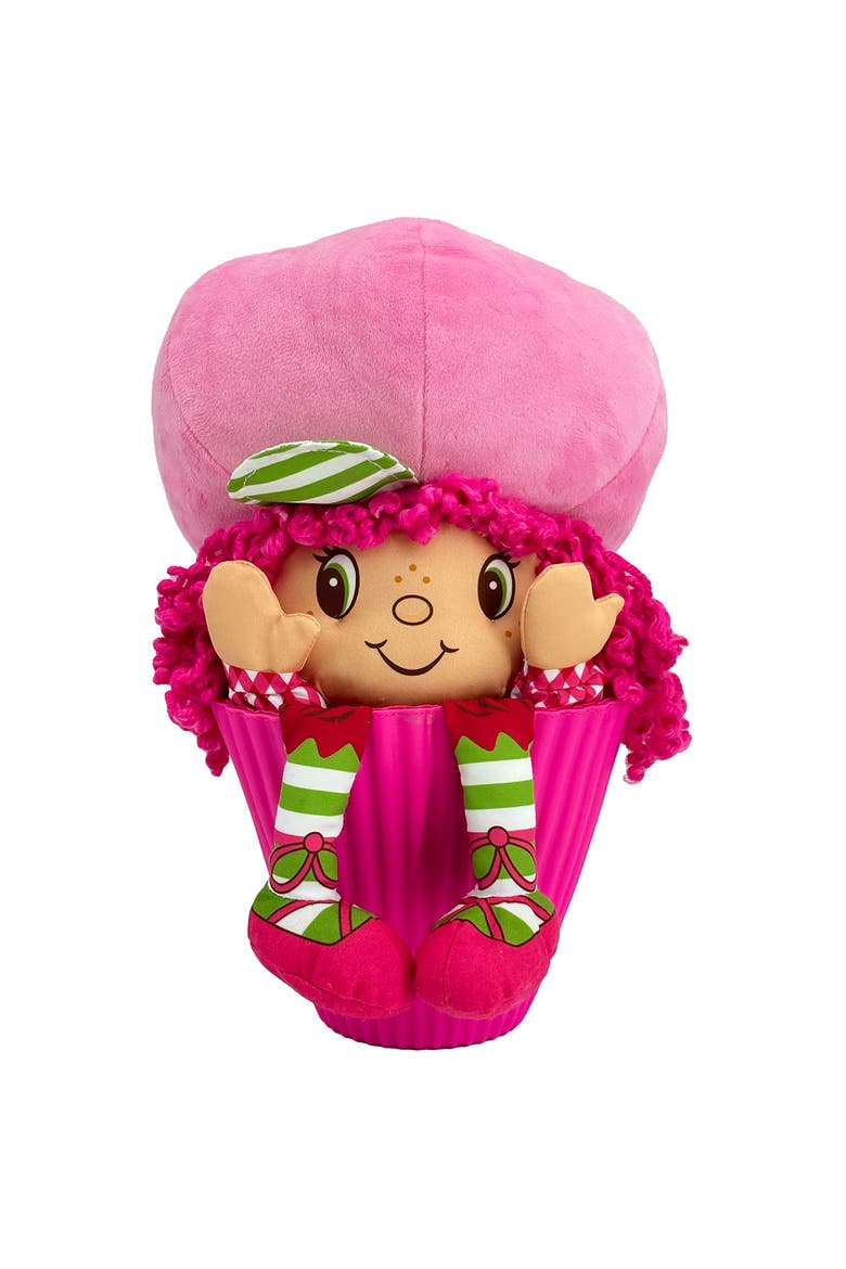 Pop n Flip 15 Inch Raspberry Torte Plush Doll, Alternate, color, Pink