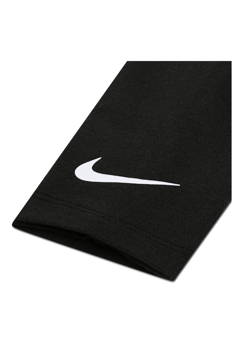 Kids' Nike Lace It Up Sweatshirt & Leggings Set, Alternate, color, BLACK