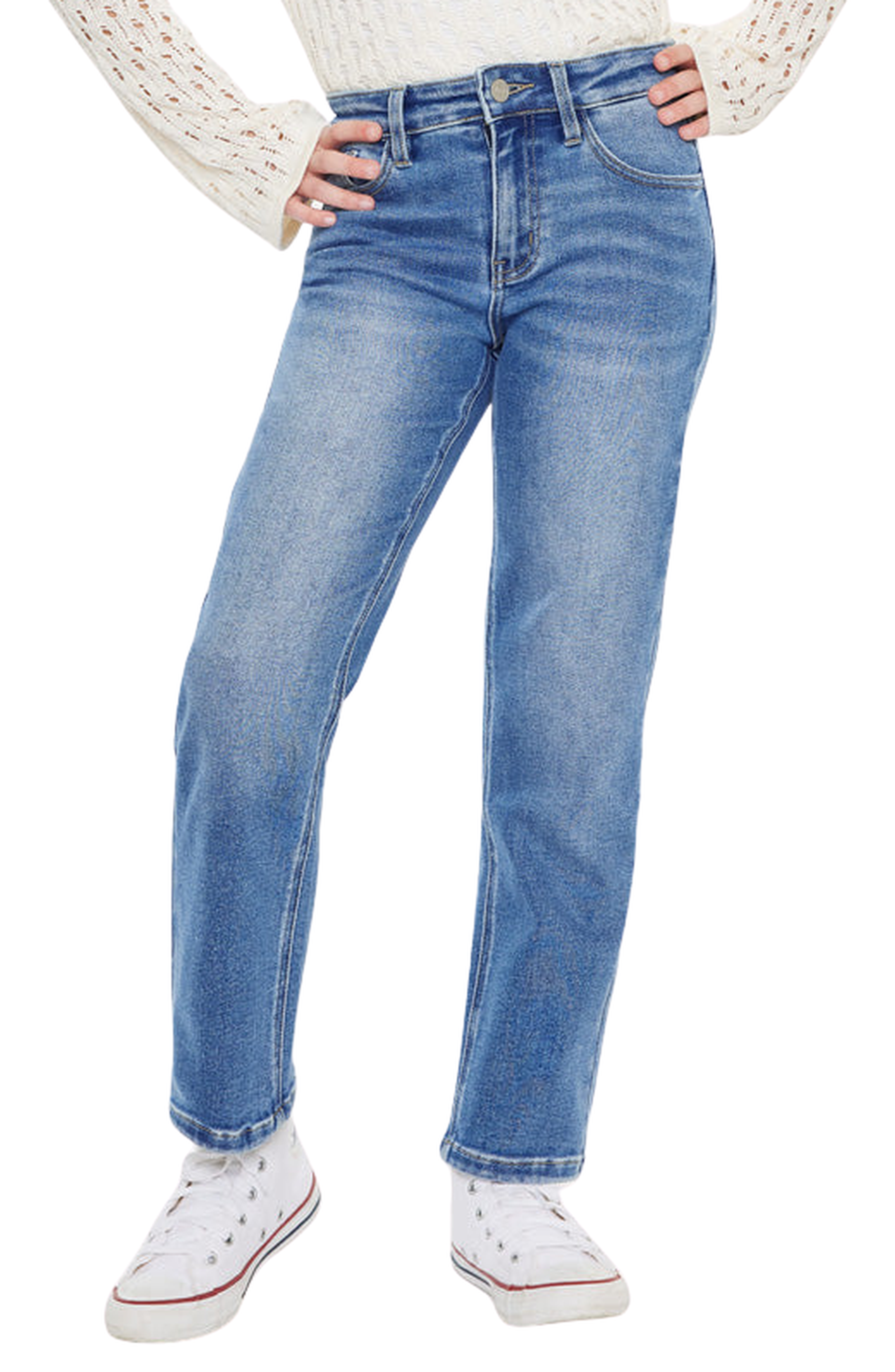 KanCan Sarah High Rise Straight Jeans | Nordstrom