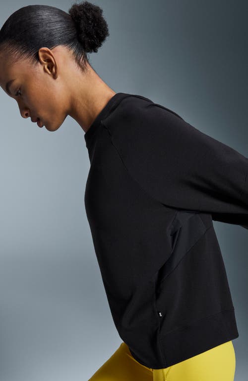 On Studio Sweatshirt In Black
