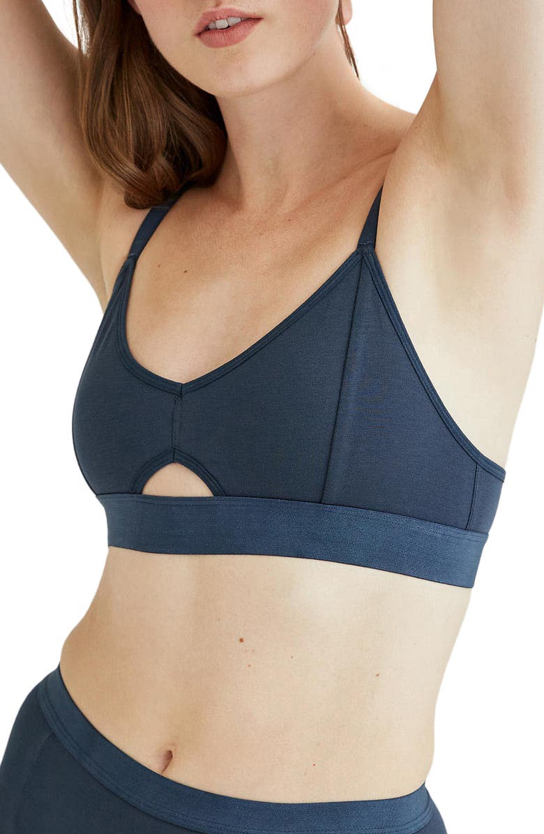 Richer Poorer Cutout Convertible Bralette, Main, color, 