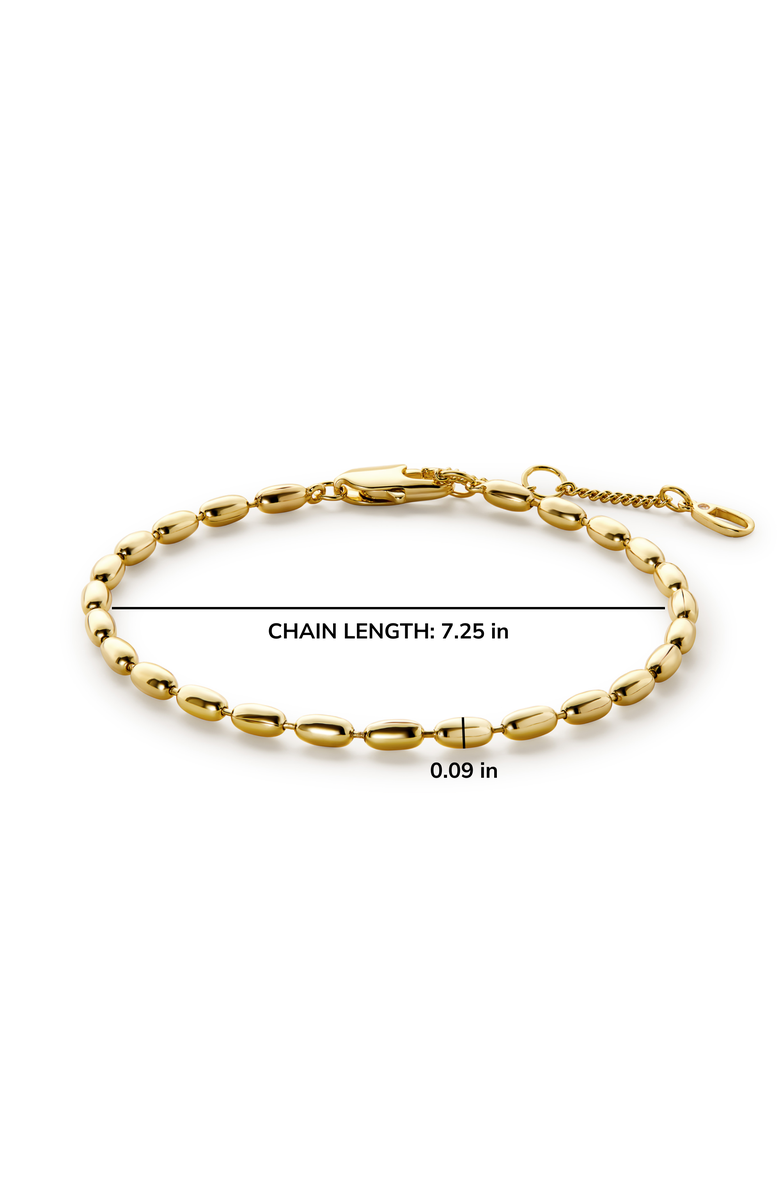 Ana Luisa Gold Chain Bracelet - Colette, Alternate, color, 