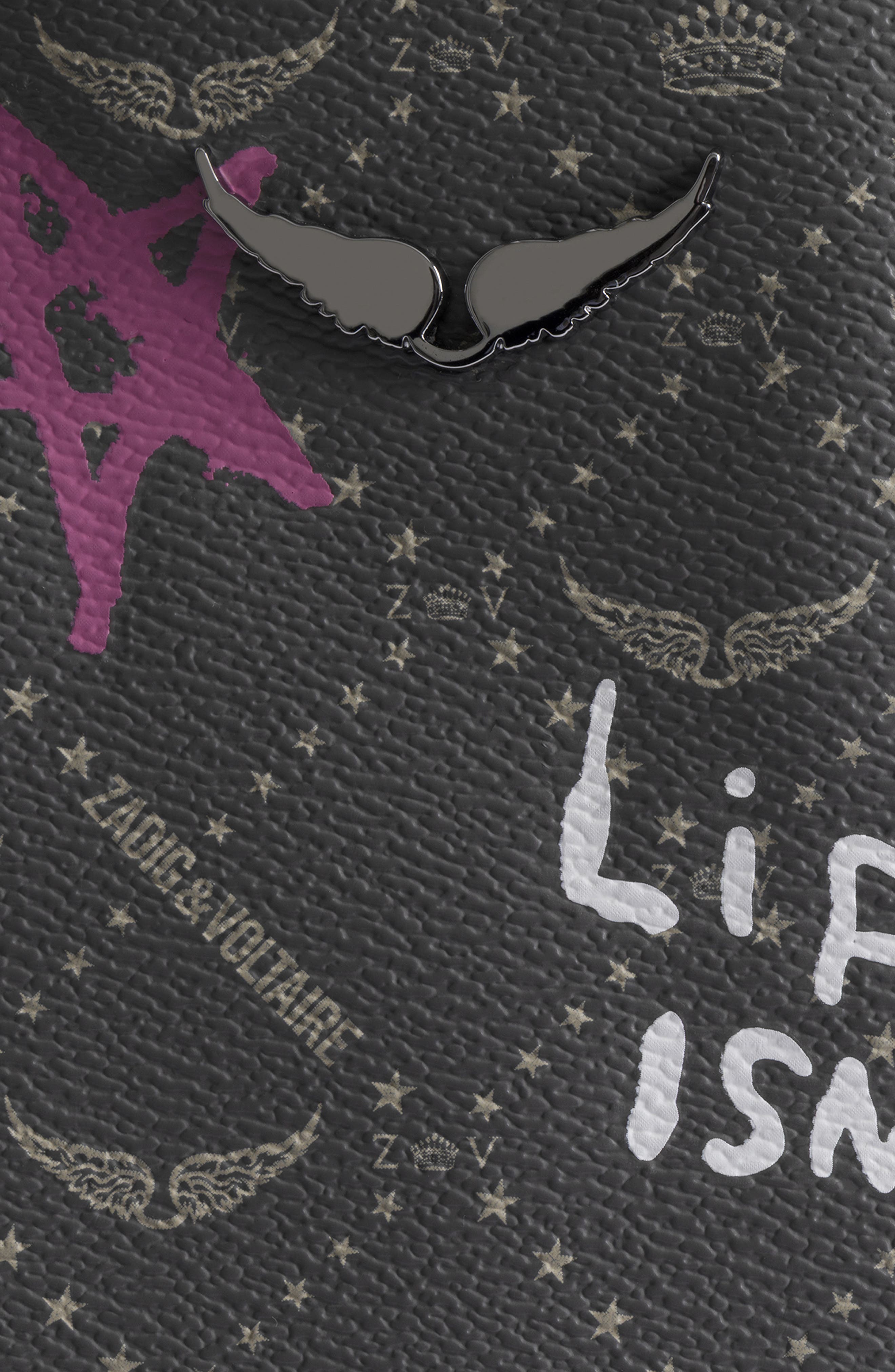 Zadig 
Voltaire Z Monogram Shopper Tote, Alternate, color, Road