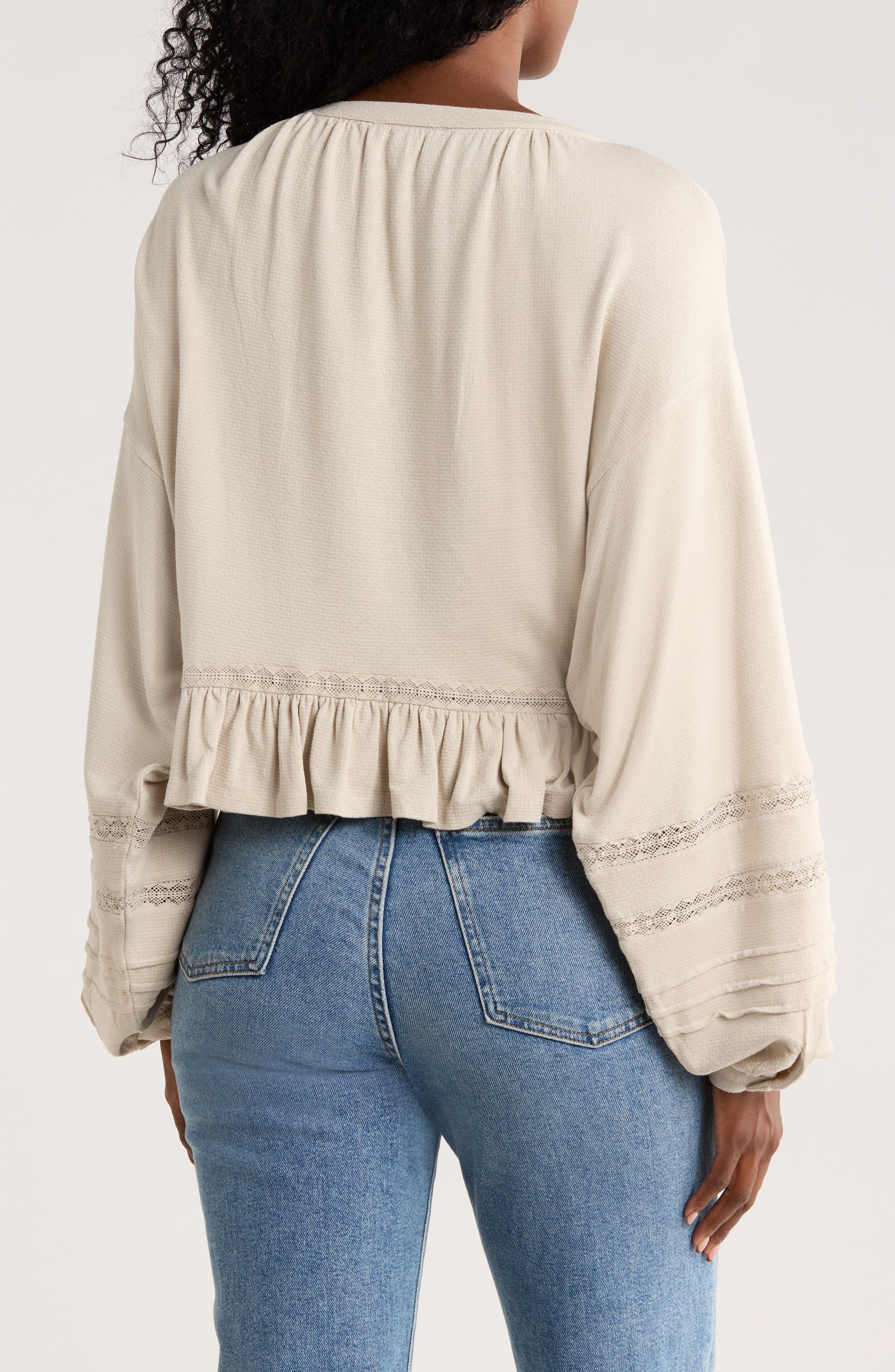 Amuse Society It's Showtime Knit Button-Up Shirt (Women) | Nordstromrack