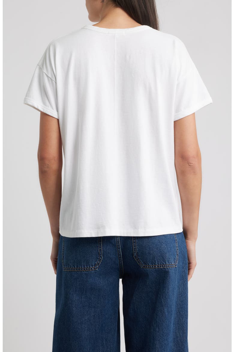 Thank You Boxy Graphic T-Shirt, Alternate, color, WHITE