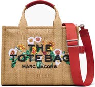 Marc Jacobs The Medium Faux Raffia Tote