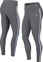 WEAR by Erin Andrews Women's WEAR by Erin Andrews Charcoal Indianapolis Colts Color Block Leggings