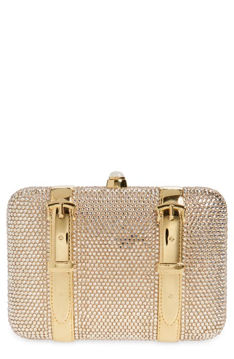 Valise Crystal Clutch
