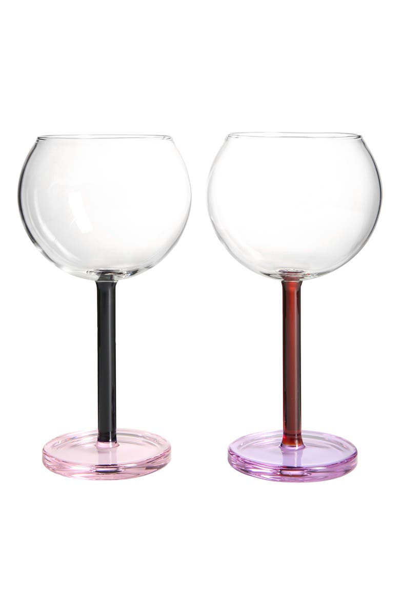SOPHIE LOU JACOBSEN Bilboquet Set of 2 Wine Glasses, Main, color,