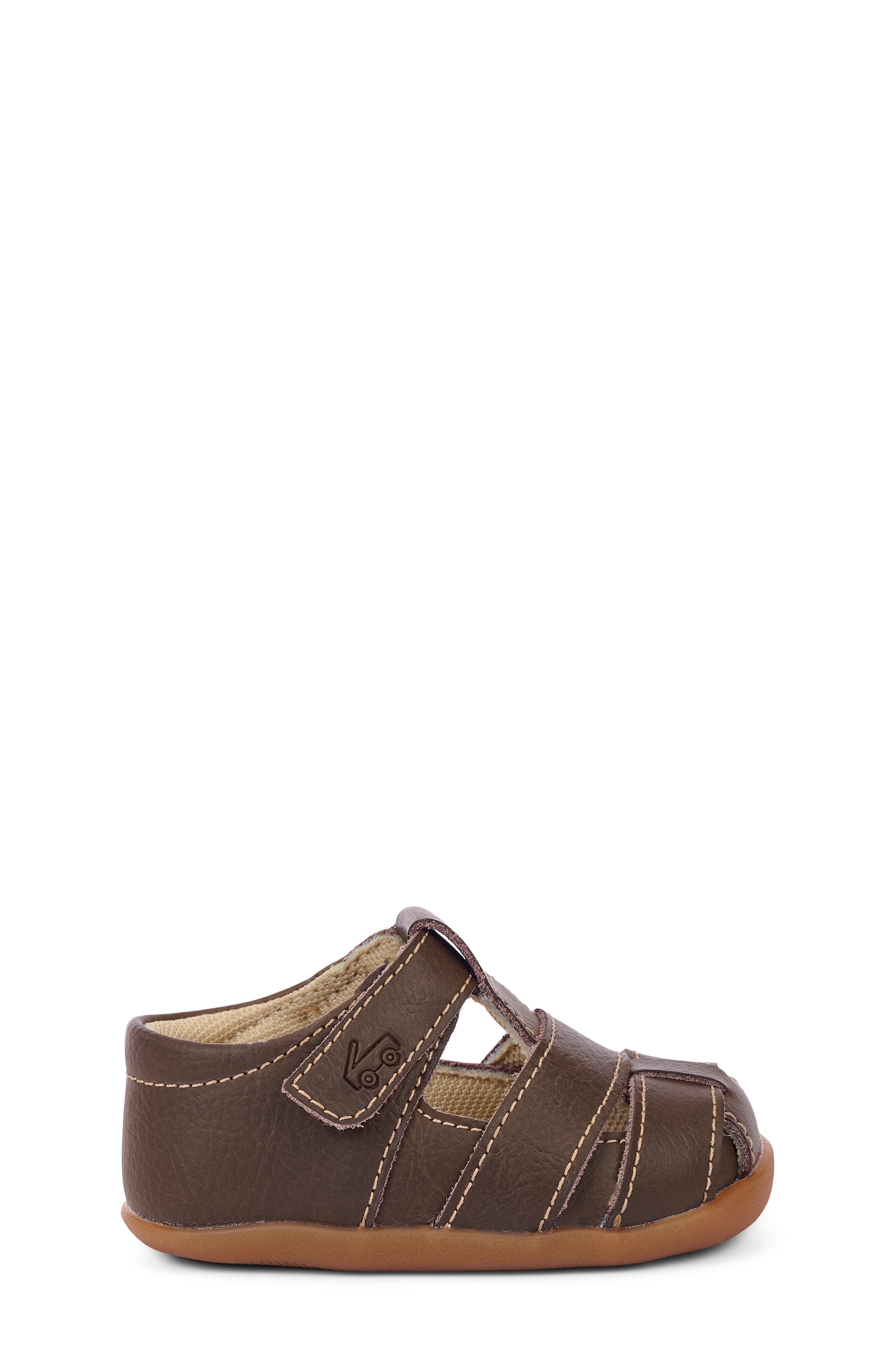 See Kai Run Brook III Sandal, Alternate, color, Chocolate Brown