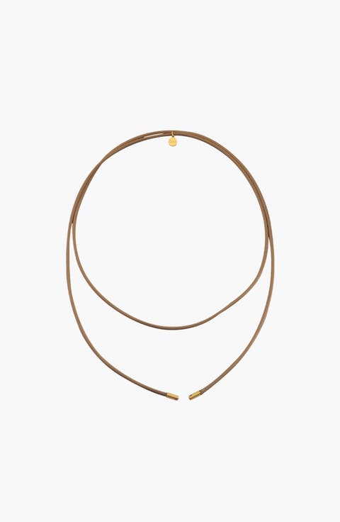 Wrap Cords Necklace