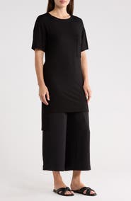 GO COUTURE High-Low Tunic Top