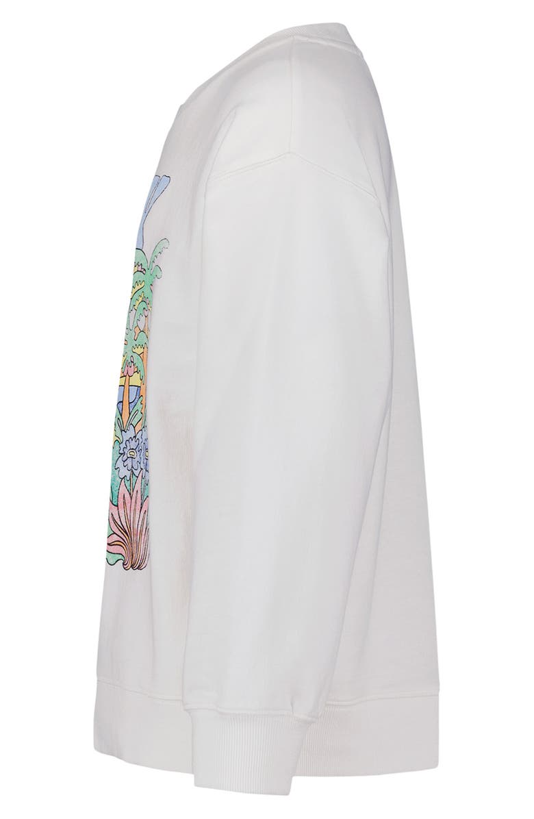 Roxy Kids' Nature Oversize Sweatshirt, Alternate, color, Coconut Milk