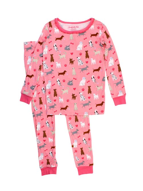 Shop Rufflebutts Softsnooze Girls Ruffle Long Sleeve Pajama Set