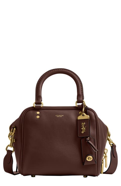 Rogue 20 Soft Grain Leather Cube Satchel