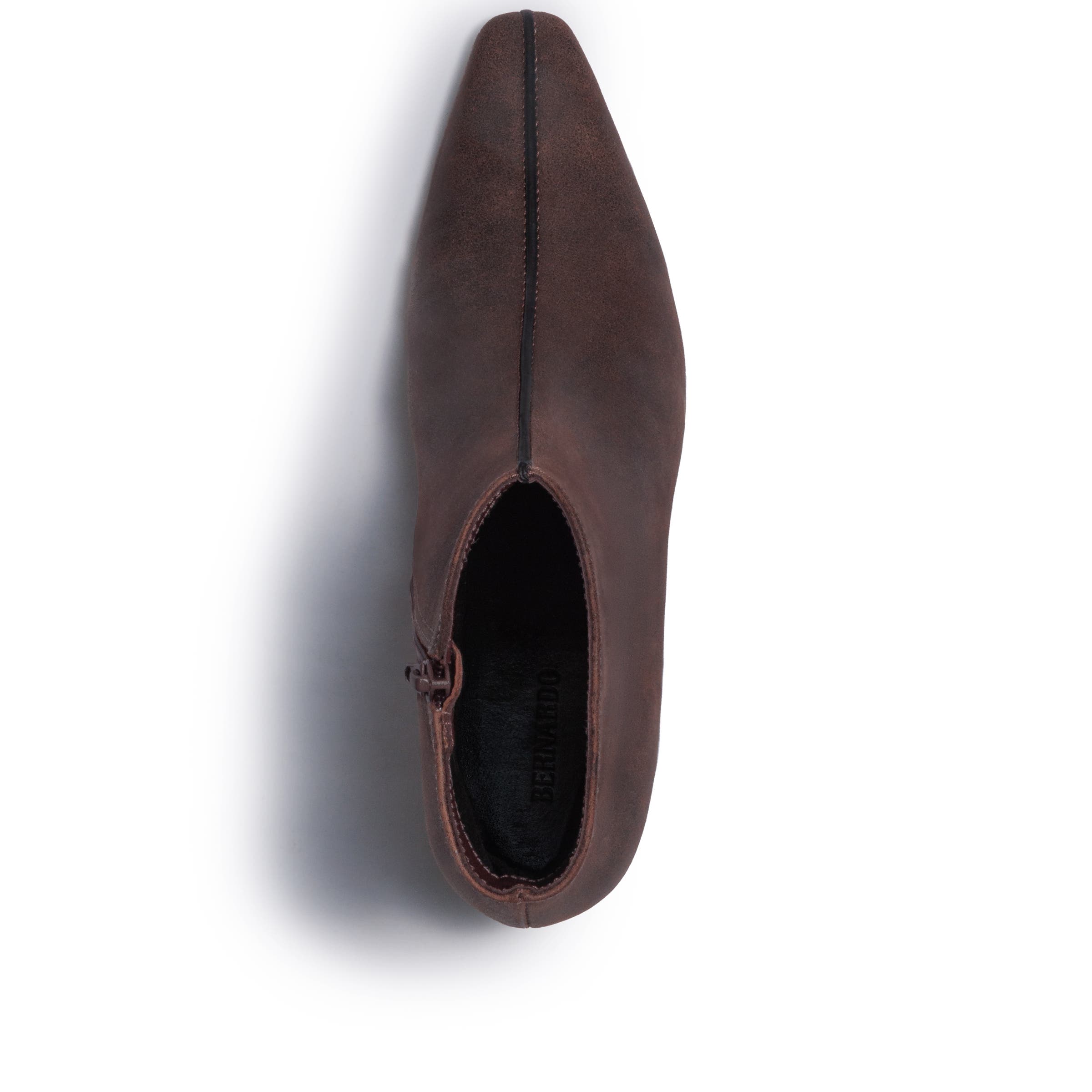 Everett Ankle Bootie, Alternate, color, DARK CHOCOLATE