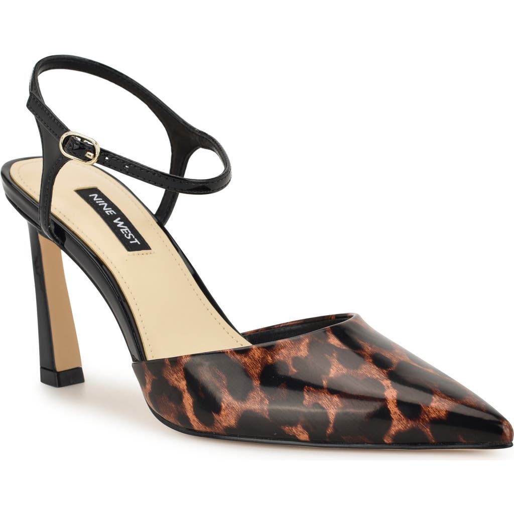 Nine West Dres Ankle Strap Pointed Toe Pump
